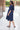 Yale Blue Polka Maternity & Nursing Dress MOMZJOY.COM