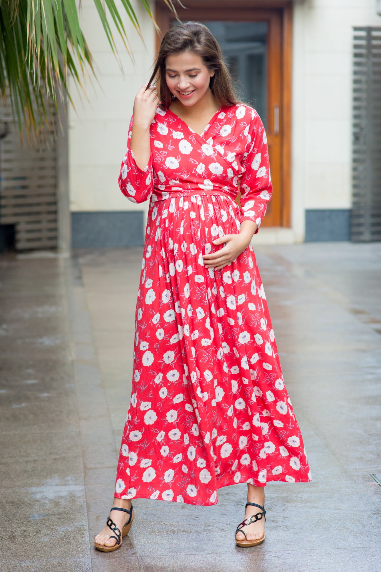 Wrap Maternity Dress – Pizazz Florida