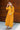 Marigold Yellow Knot Maternity Midi Dress MOMZJOY.COM