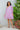 Cheery Blush Floral Maternity & Nursing One-Shoulder Knee Dress momzjoy.com