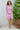 Cheery Blush Floral Maternity & Nursing One-Shoulder Knee Dress momzjoy.com