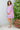 Cheery Blush Floral Maternity & Nursing One-Shoulder Knee Dress momzjoy.com