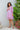 Cheery Blush Floral Maternity & Nursing One-Shoulder Knee Dress momzjoy.com