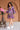 Peppy Floral Plum Satin Maternity Knee Dress momzjoy.com