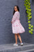 Chic Daisy Pink Maternity & Nursing Dress MOMZJOY.COM