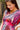 Flamingo Pink Leafy Maternity & Nursing Dress MOMZJOY.COM