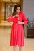 Polka Swing Maternity & Nursing Dress + Matching Swaddle Set Of 2 momzjoy.com