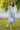 Electric Striped Front Button Maternity & Nursing Dress momzjoy.com