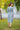 Electric Striped Front Button Maternity & Nursing Dress momzjoy.com