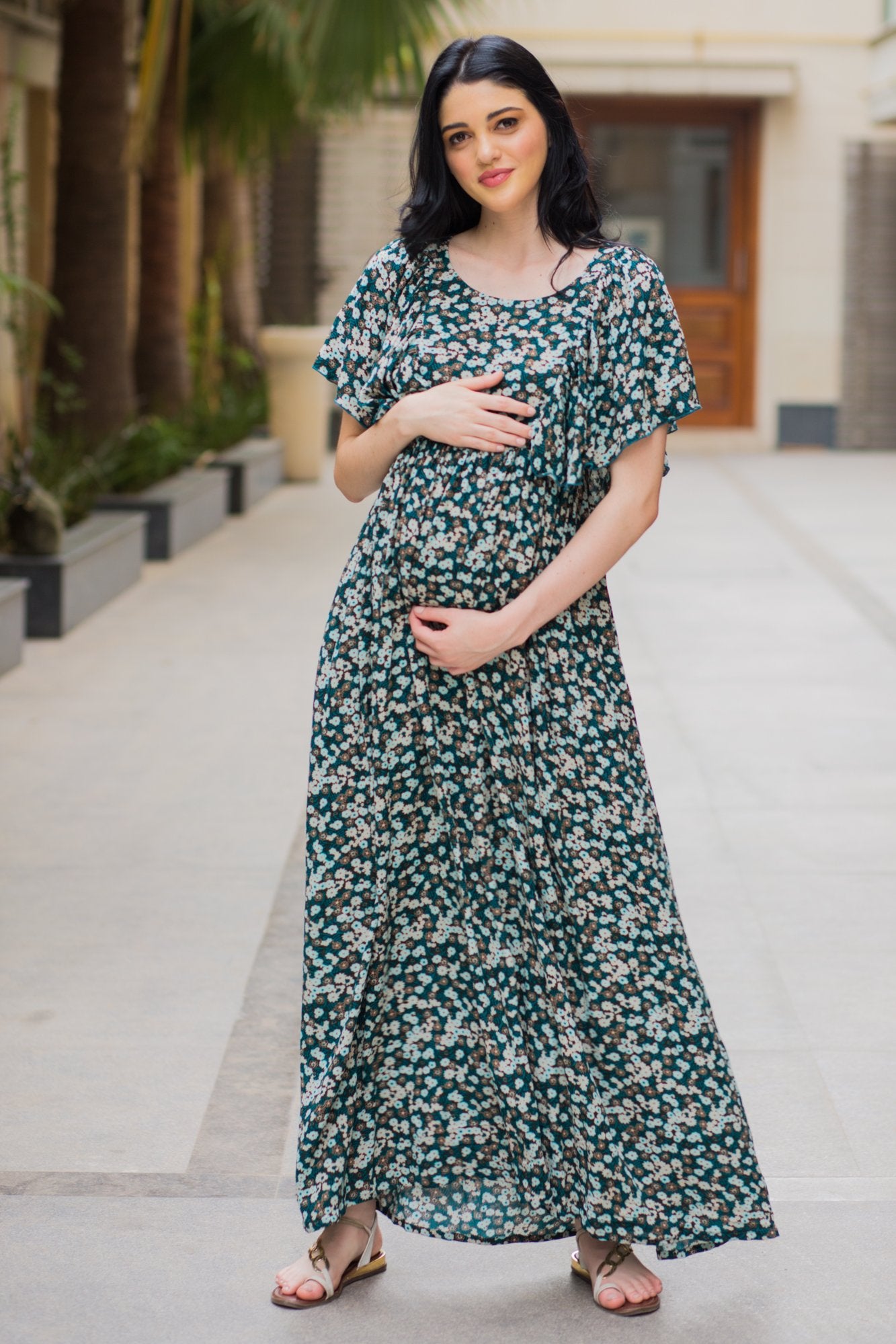 Buy online Momzjoy maternity dresses pregnancy wear nursing clothes MOMZJOY.COM