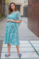 Fly High Maternity & Nursing Flap Dress - MOMZJOY.COM