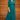 Elegant Teal Front Wrap Maternity & Nursing Dress momzjoy.com
