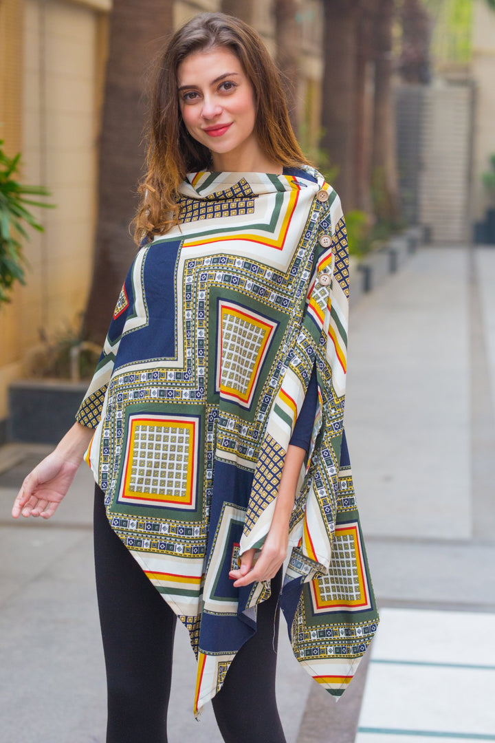 Timeless Abstract Nursing Stole momzjoy.com