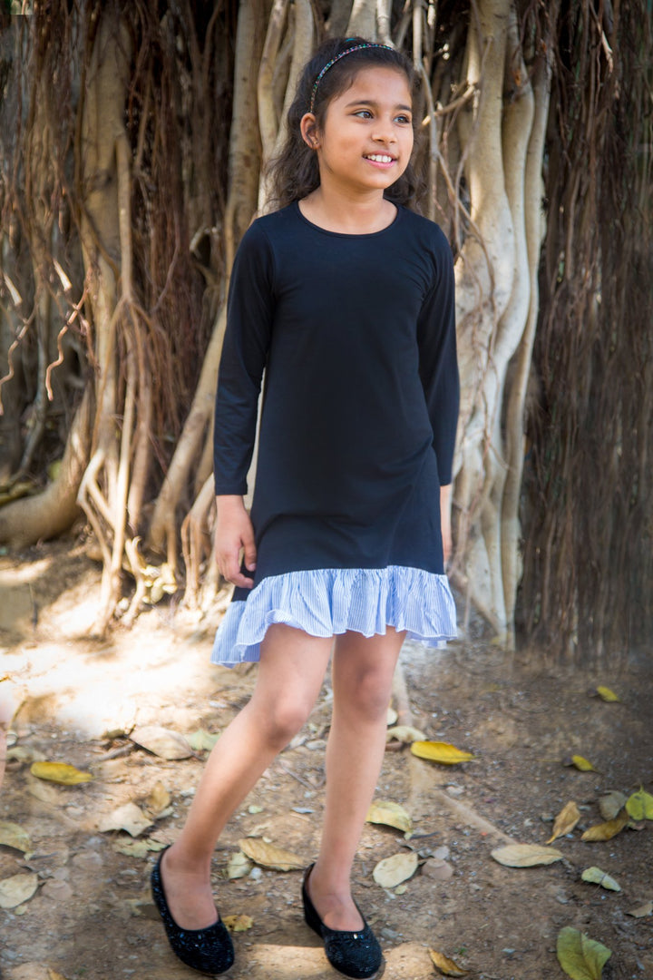 Classic Jade Frill Dress (3 months to 8 years) - MOMZJOY.COM