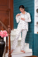 Pretty Mickey Mouse Printed Maternity & Nursing Lounge Coord Set (2Pc) momzjoy.com