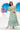 Mint Green Floral Dual Off-Shoulder Boat Neck Maternity & Nursing Maxi Dress MOMZJOY.COM