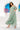 Mint Green Floral Dual Off-Shoulder Boat Neck Maternity & Nursing Maxi Dress MOMZJOY.COM