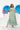 Mint Green Floral Dual Off-Shoulder Boat Neck Maternity & Nursing Maxi Dress MOMZJOY.COM