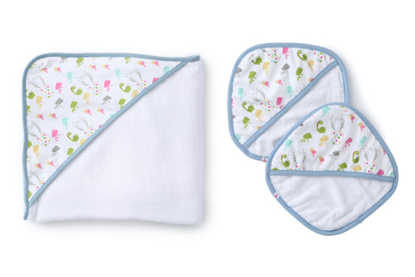 Dino Party - Baby Towel Set MOMZJOY.COM