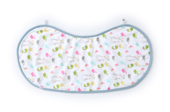 Dino Forest - Bib cum Burp Cloth (Set of 3) MOMZJOY.COM