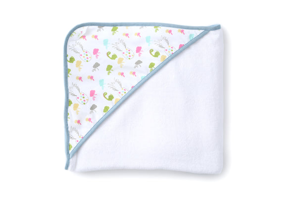 Dino Forest - Hooded Towels (Set of 2) MOMZJOY.COM