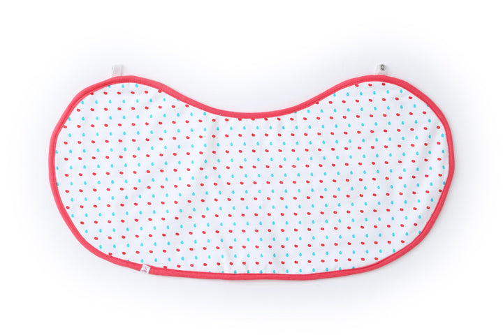 Dotty Dino - Bib cum Burp Cloth (Set of 2) MOMZJOY.COM