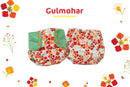 Gulmohar Freesize UNO Reusable Cloth Diaper (for Babies-5 KG- 17 KG) MOMZJOY.COM