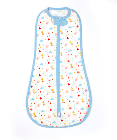 At The Beach - Instant Swaddle MOMZJOY.COM