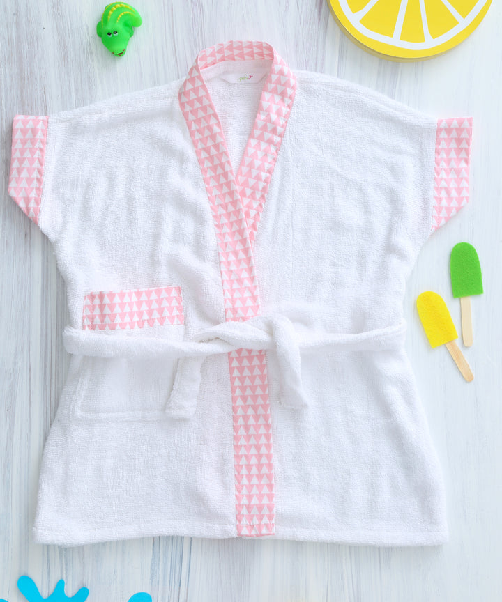 Pink Array - Bathrobe MOMZJOY.COM