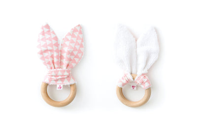 Forest Animals - Bunny Teethers Set MOMZJOY.COM