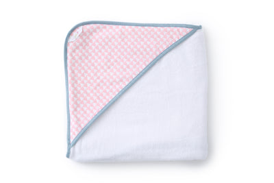 Pink Array - Hooded Towel MOMZJOY.COM