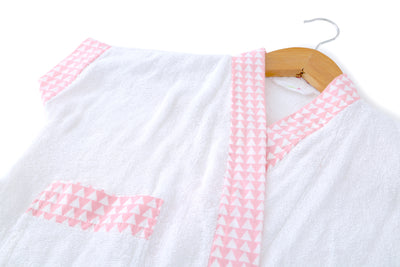 Candy Pink - Towel & Robe Bath Kit (Set of 2) MOMZJOY.COM