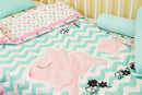 Baby Pink Piggy Bedding Gift Set (Set of 5) MOMZJOY.COM