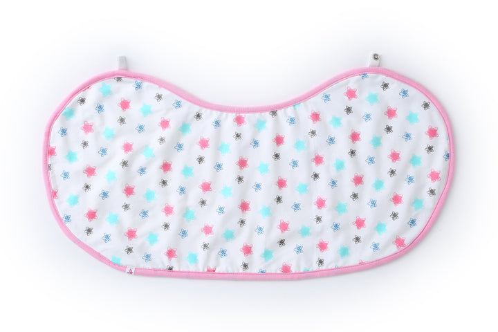 Starry Array - Bib cum Burp Cloth (Set of 2) MOMZJOY.COM