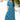 Floral Teal Maternity & Nursing Wrap Dress - MOMZJOY.COM