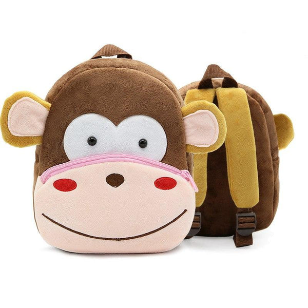 Cute Monkey 3D Toddler Backpack - MOMZJOY.COM