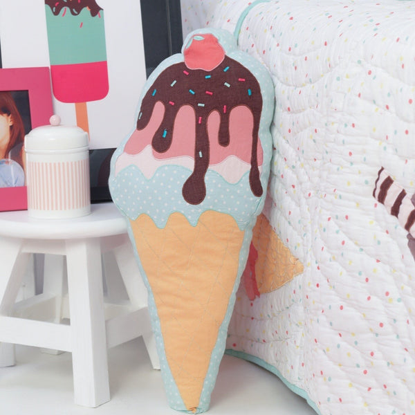 Ice Cream Decorative Pillow