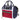 Slick Navy Cherry Multifunctional Travel Diaper Bag - MOMZJOY.COM