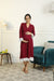 Gift Sets For Moms - Vibrant Mulberry Delivery Robes + Feeding Pillow + Feeding Cover (Set of 3) MOMZJOY.COM