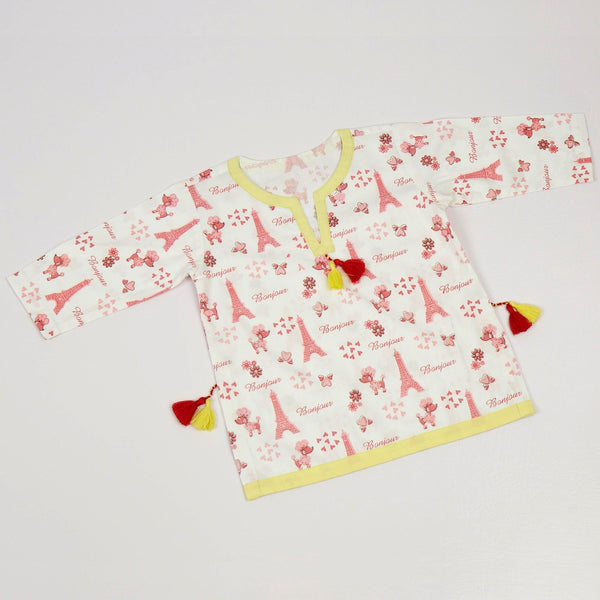 Paris Baby Tunic (0-24 months) MOMZJOY.COM