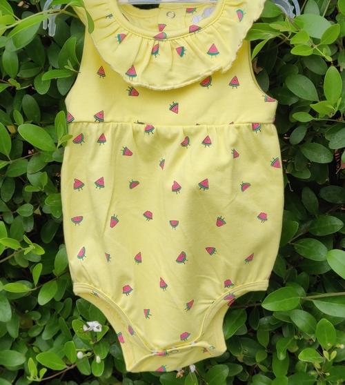 Watermelon Frill Bodysuit (0-24 months)